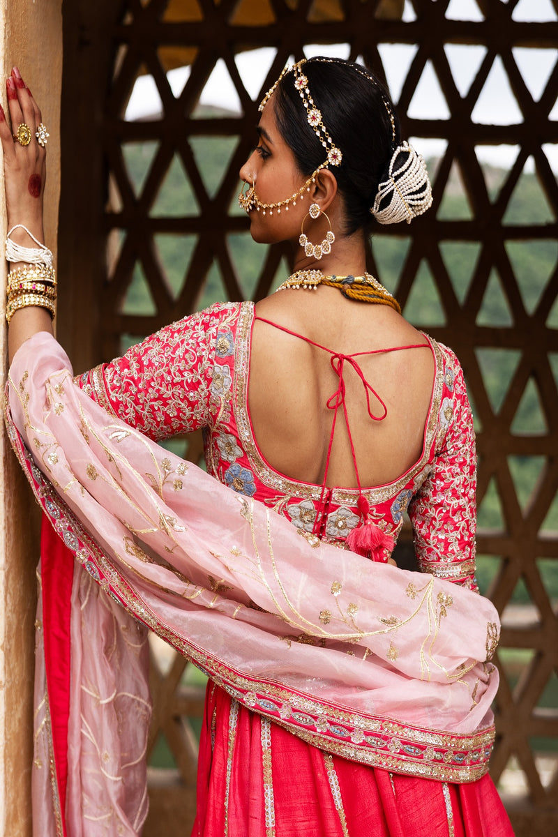 Floral Whispers Lehenga