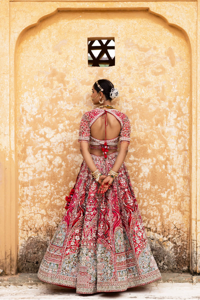 Whimsical Blossom Lehenga