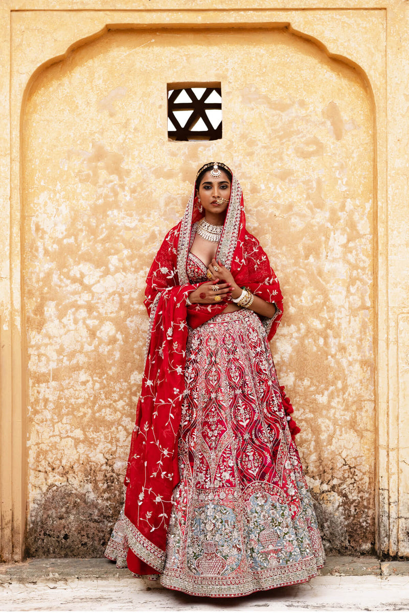 Whimsical Blossom Lehenga