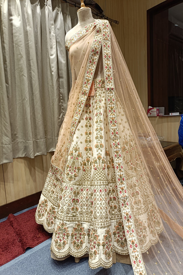 Pure Handwork Lehenga Set