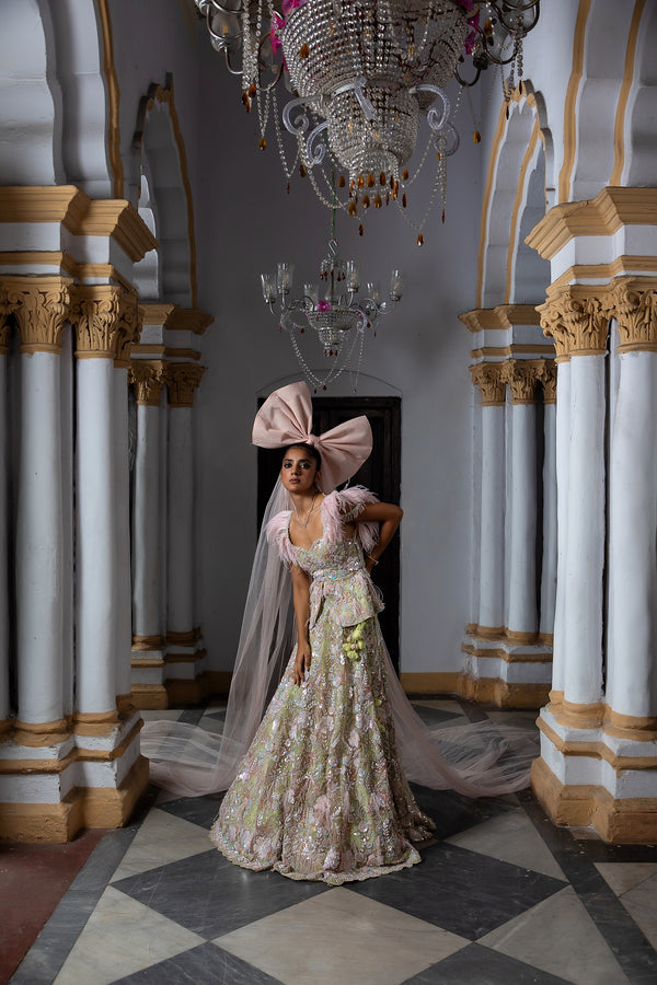 Classical Amethyst Charm Gown