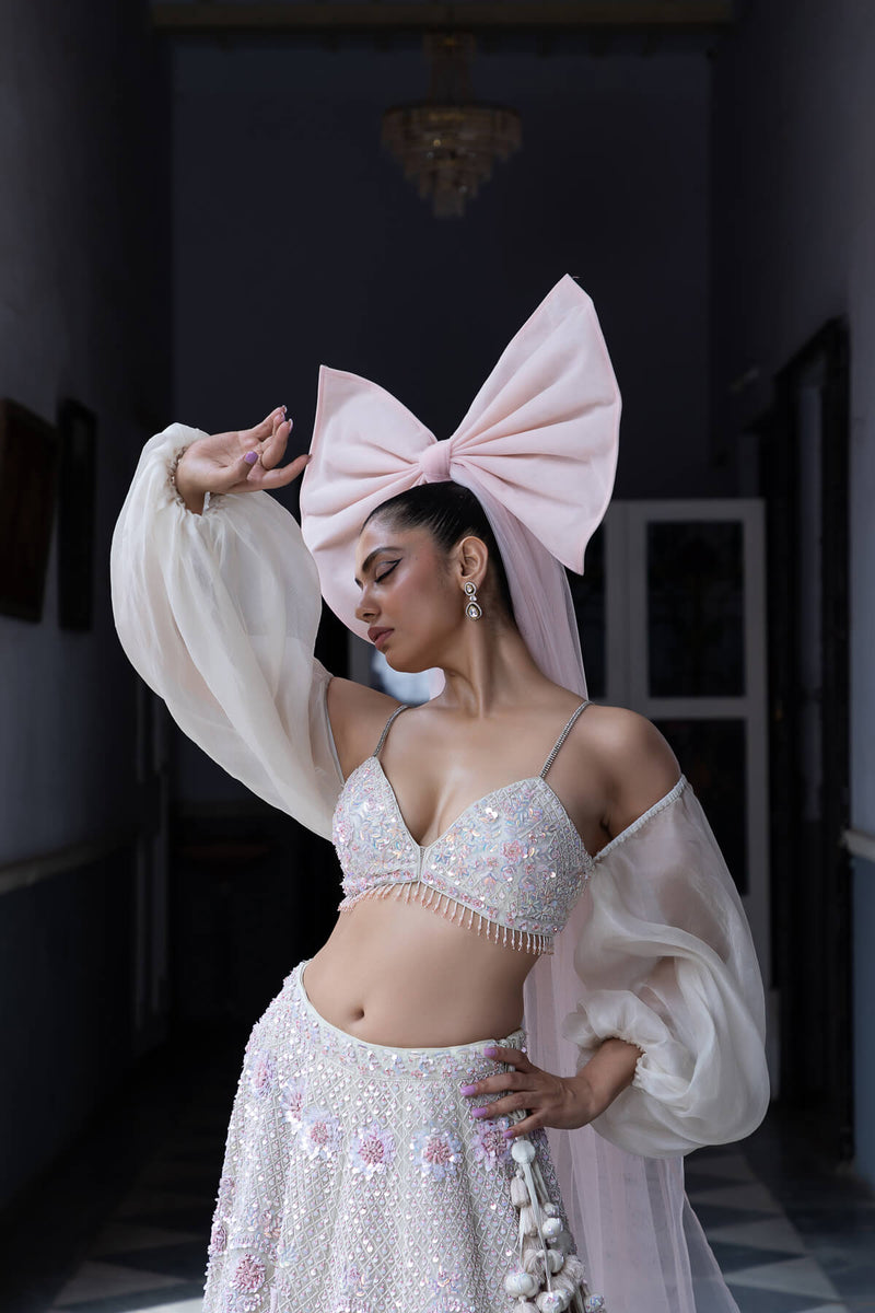 Rosé Enchantment Lehenga