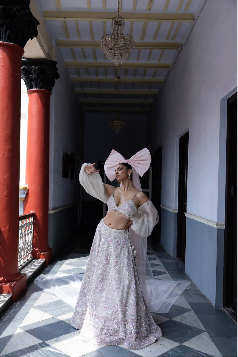 Rosé Enchantment Lehenga