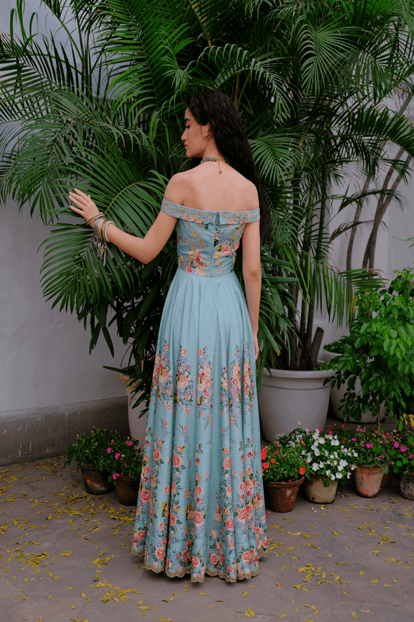 Elysian Silk Gown