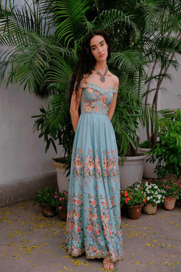 Elysian Silk Gown
