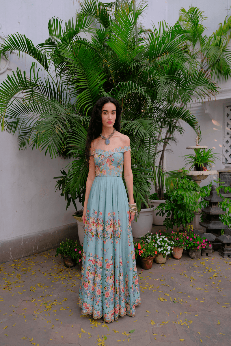Elysian Silk Gown