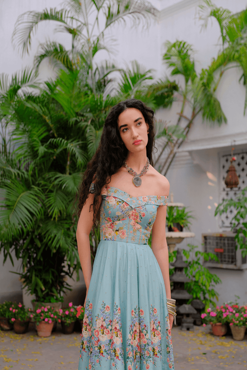 Elysian Silk Gown