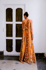 Odette Veil Lehenga