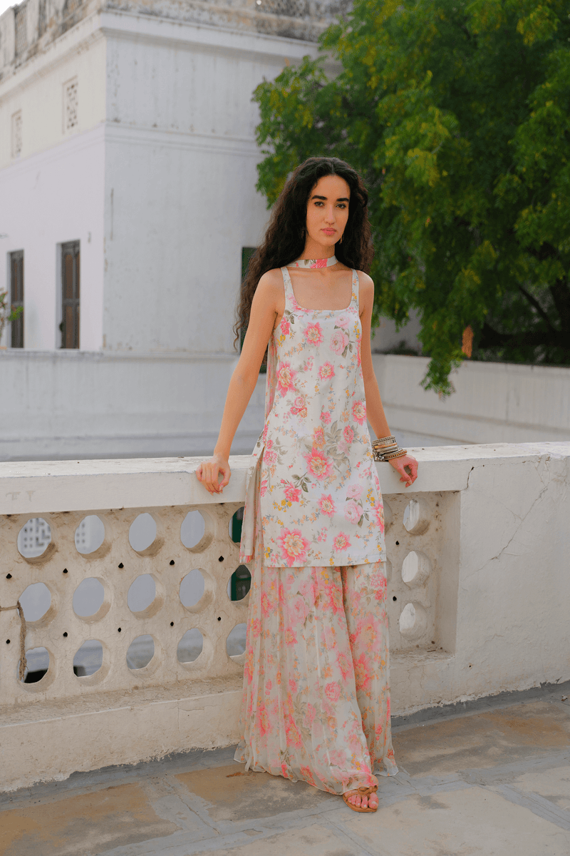 Rococo Sharara Set with Dupatta