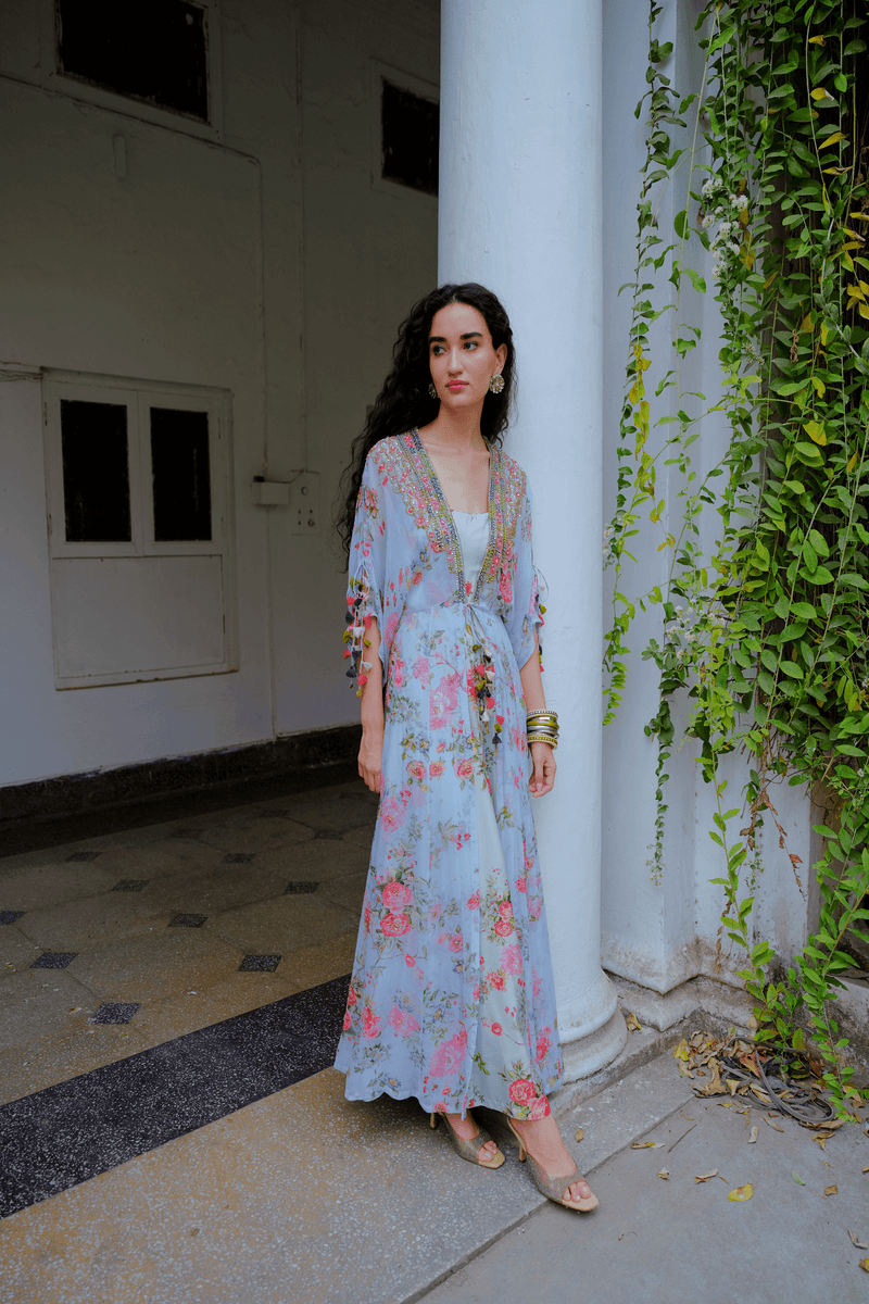 Celestial Breeze Jacket and Jumpsuit Set