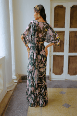Sylvie Mirage Drape Saree
