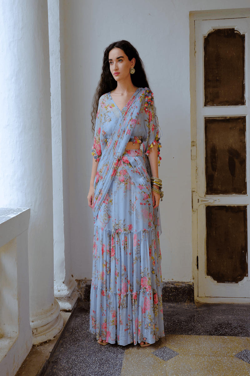 Élodie Flow Drape Saree