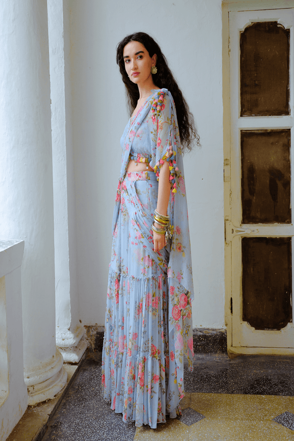 Élodie Flow Drape Saree
