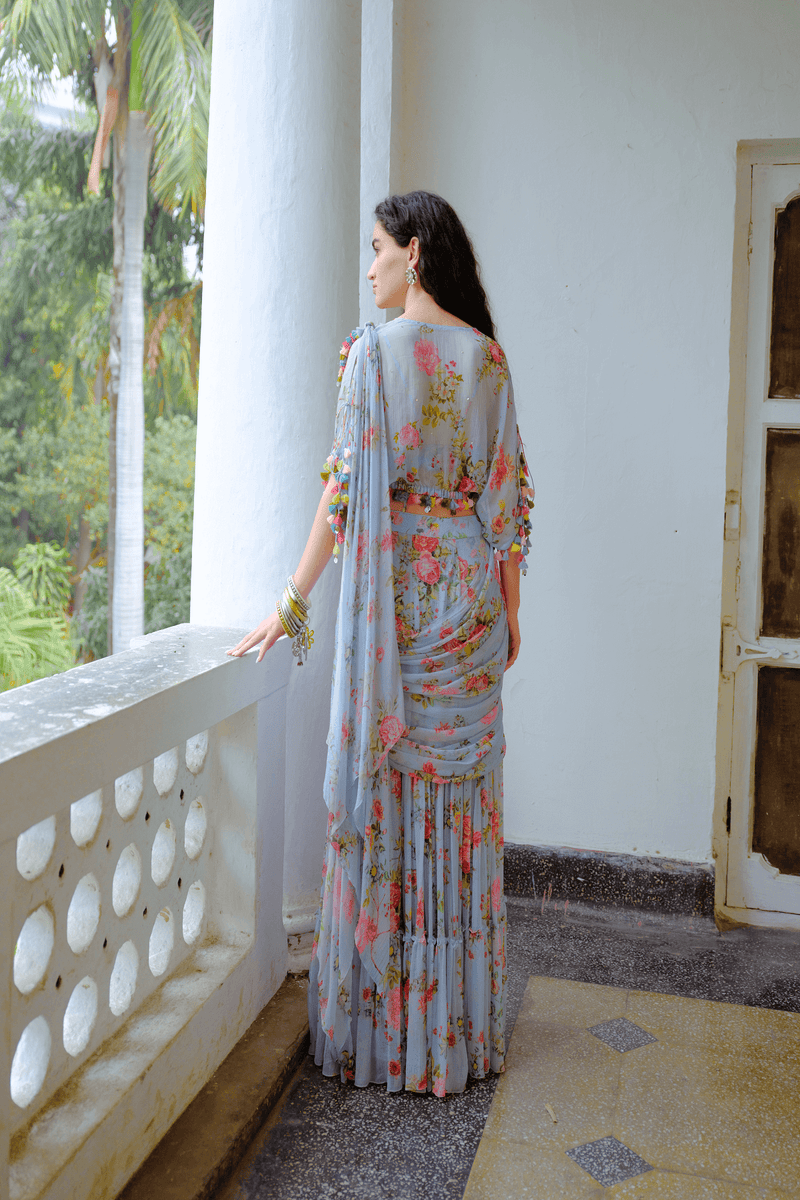Élodie Flow Drape Saree