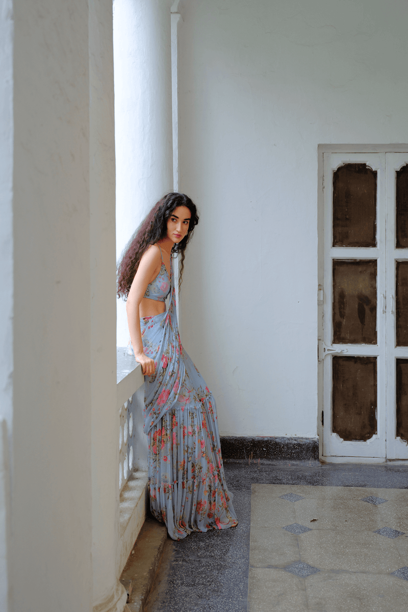 Élodie Flow Drape Saree