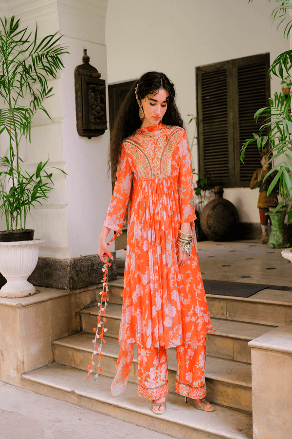 Rosalie Luxe Kurta and Pant (Optional Dupatta)