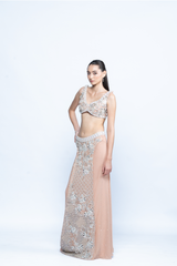Blush Éclat Bustier & Skirt Set
