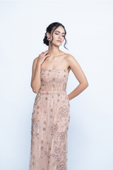 Blush Étoile Embellished Gown