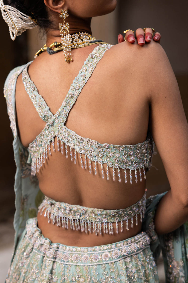 Blush Opulence Lehenga