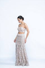Ethereal Garden Corset Co-Ord Set
