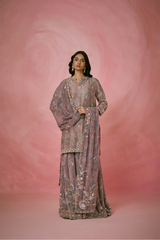Ethereal Organza Layers Sharara Set