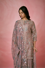 Ethereal Organza Layers Sharara Set