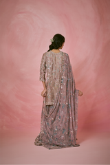 Ethereal Organza Layers Sharara Set