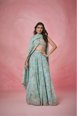 Floral Atelier Sharara Set