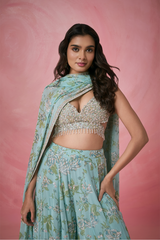 Floral Atelier Sharara Set