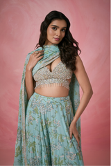 Floral Atelier Sharara Set