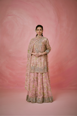 Floral Grace Sharara Set