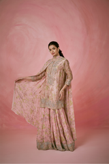 Floral Grace Sharara Set