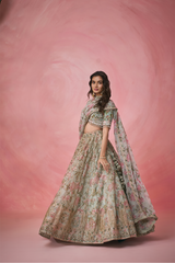 Glistening Garden Lehenga