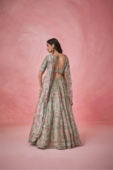 Glistening Garden Lehenga
