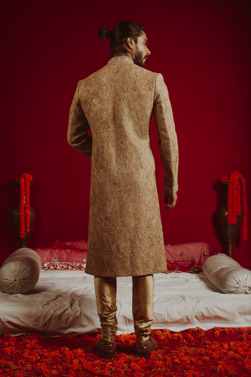 Golden Essence Sherwani