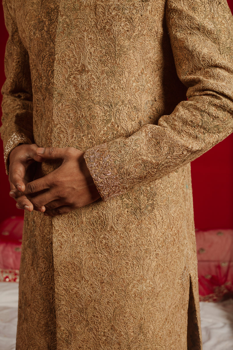 Golden Essence Sherwani