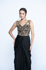 Midnight Majesty Gown