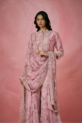 Mystic Garnet Sharara Set