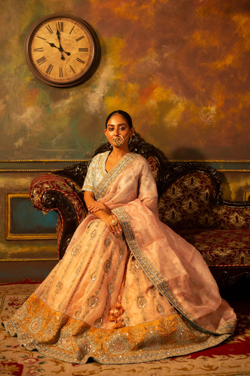 Roseate Charm Lehenga