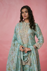 Organza Bliss Sharara Set