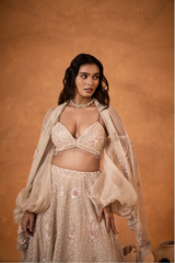 Rosé Enchantment Lehenga