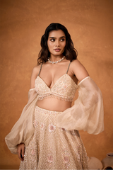 Rosé Enchantment Lehenga
