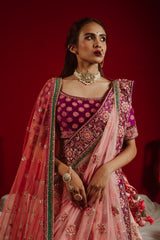 Rosy Twilight Harmony Lehenga