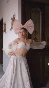 Rosé Enchantment Lehenga