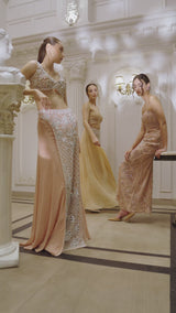 Blush Éclat Bustier & Skirt Set
