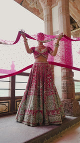 Whimsical Blossom Lehenga