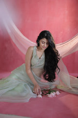 Aaralya Hand Embroidery Saree