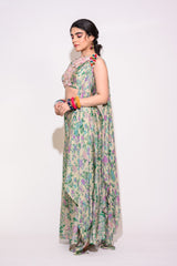 Light Green Pallazzo Set