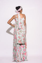 Mint Sharara Set