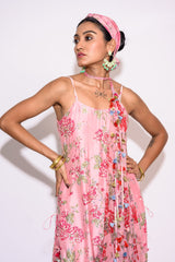 Pink Sharara Set
